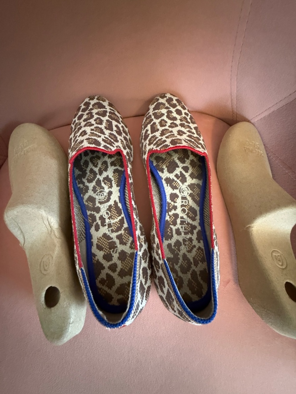 Rothys Leopard-Print Loafers 9.5